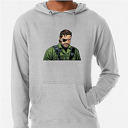 Big Boss Legend Solid Snake Big Boss Hoodies