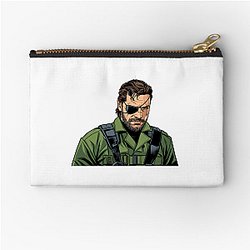 Big Boss Legend Solid Snake Big Boss Zipper Pouches