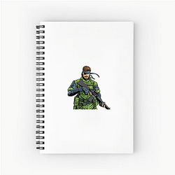 Big Boss Soldier True warrior Big Boss Notebook