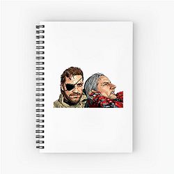Big Boss Outer Heaven War nation Big Boss Notebook