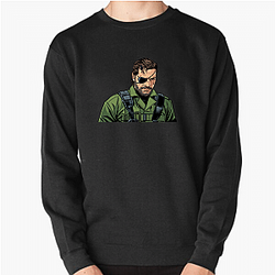 Big Boss Legend Solid Snake Big Boss Sweatshirts
