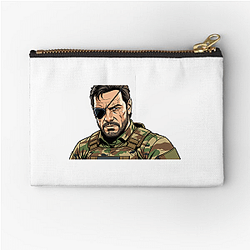 Big Boss Zanzibar Land peace Big Boss Zipper Pouches