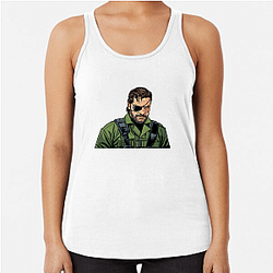Big Boss Legend Solid Snake Big Boss Tank Tops