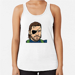 Big Boss Foxhound Elite leader Big Boss Tank Tops