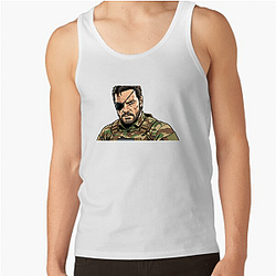 Big Boss Zanzibar Land peace Big Boss Tank Tops