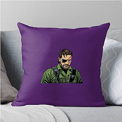 Big Boss Legend Solid Snake Big Boss Pillows Cover