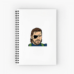 Big Boss Foxhound Elite leader Big Boss Notebook