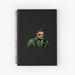Big Boss Legend Solid Snake Big Boss Notebook
