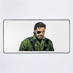 Big Boss Legend Solid Snake Big Boss Mouse Pads