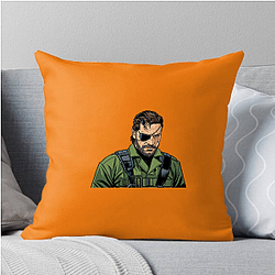 Big Boss Legend Solid Snake Big Boss Pillows Cover