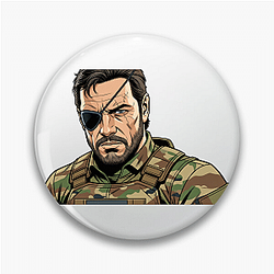 Big Boss Zanzibar Land peace Big Boss Pins