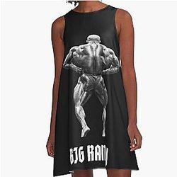 MR OLYMPIA BIG RAMY THE BEAST A Line Dress