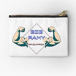 Big Ramy Mr Olympia Muscle Zipper Pouch