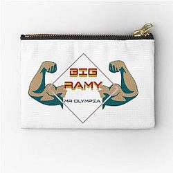 Big Ramy Mr Olympia Muscle Zipper Pouch