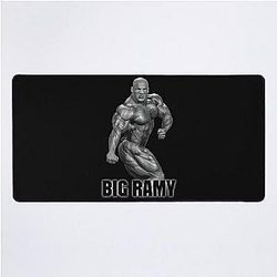 Big Ramy Bodybuilder Desk Mat