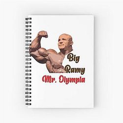 Big Ramy - Mr Olympia Spiral Notebook