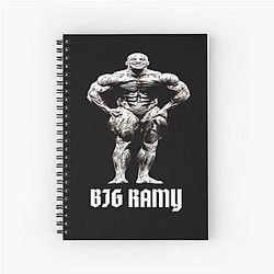 MR OLYMPIA BIG RAMY SPIRAL NOTEBOOK