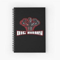 MR. OLYMPIA RAMY THE BEAST Spiral Notebook