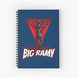 MR OLYMPIA BIG RAMY THE BEAST Spiral Notebook