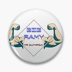 Big Ramy Mr Olympia Muscle Pin