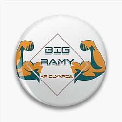 Big Ramy Mr. Olympia Muscle Pin