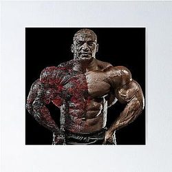 Big Ramy Mr. Olympia bodybuilder fitness motivation Poster
