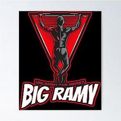 MR OLYMPIA BIG RAMY CLASSIC POSTER