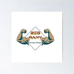 Big Ramy Mr Olympia Muscle Poster