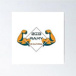 Big Ramy Mr Olympia Muscle Poster
