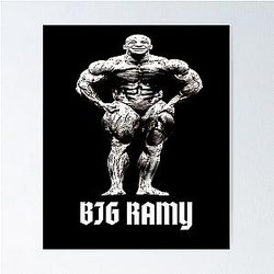 MR OLYMPIA BIG RAMY THE BEAST Poster
