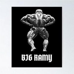 MR OLYMPIA BIG RAMY Poster