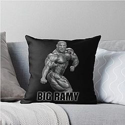 Big Ramy Bodybuilder Throw Pillow