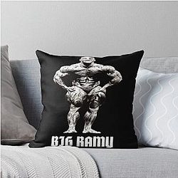 MR OLYMPIA BIG RAMY THE BEAST Throw Pillow