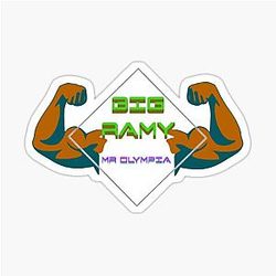 Big Ramy Mr Olympia Muscle Sticker