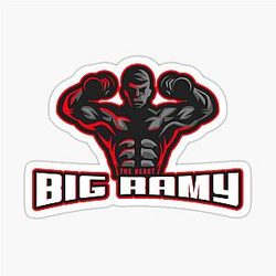 MR OLYMPIA BIG RAMY THE RAMY Sticker