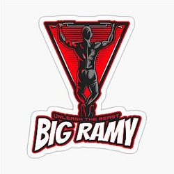 MR OLYMPIA RAMY THE BEAST 2 STICKER