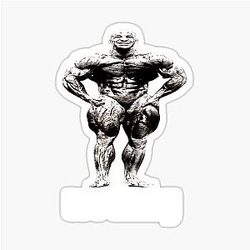 MR. OLYMPIA BIG RAMY THE BEAST Sticker
