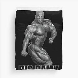 Big Ramy Bodybuilder Duvet Cover