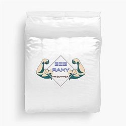 Big Ramy Mr Olympia Muscle Duvet Cover