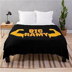 Big Ramy Mr. Olympia Throw Blanket