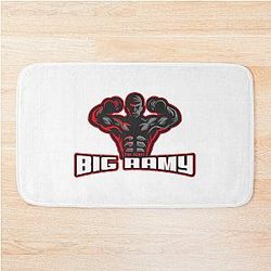 MR OLYMPIA BIG RAMY THE BEAST Bath Mat