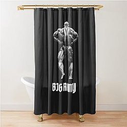 MR OLYMPIA BIGRAMY SHOWER CURTAIN