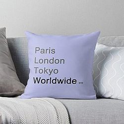 Worldwide Big Time Rush   Throw Pillow RB2711