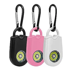 Self Defence Weapon - Personal Safety Devices with LED Light Emergency Alarm Keychain