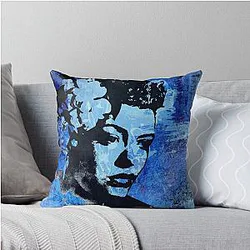Billie Holiday Lady Day Graphic Throw Pillow