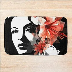 Billie Holiday Lady Day Bath Mat
