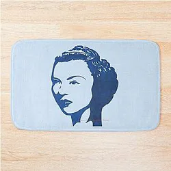 Billie Holiday Blues Bath Mat