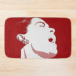 Legend Lady Day Billie Holiday Bath Mat