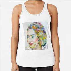 BILLIE HOLIDAY watercolor portrait Tank