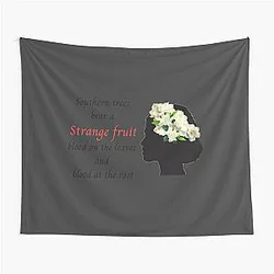 BILLY HOLIDAY - STRANGE FRUIT TAPESTRY